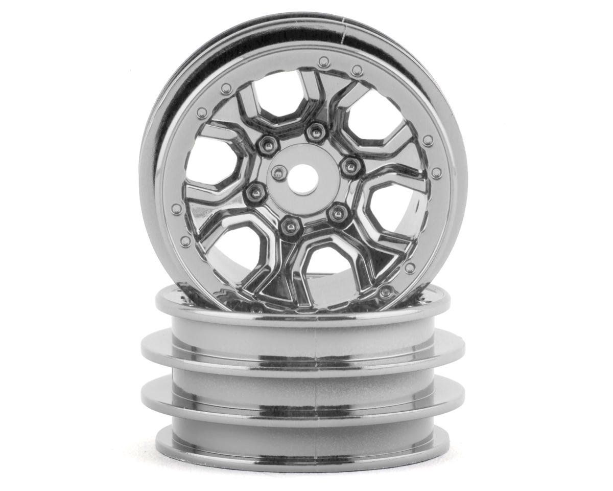 #9770-SATIN Traxxas 1.0" TRX-4M Wheels (Satin Chrome) (2)