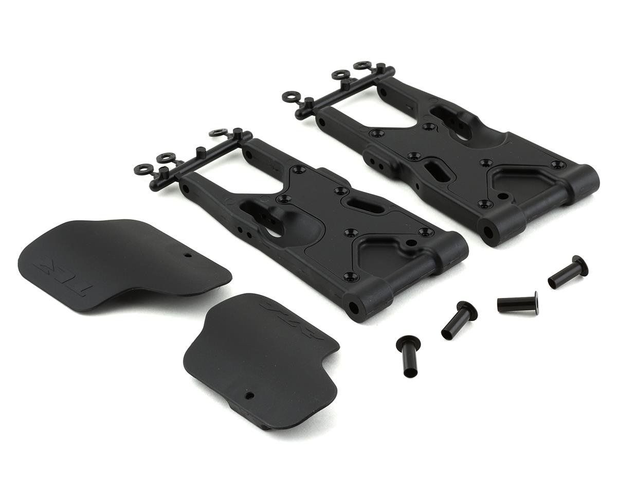 Team Losi Racing 8IGHT-X Rear Arm Set w/Mud Guards (2) #TLR244038
