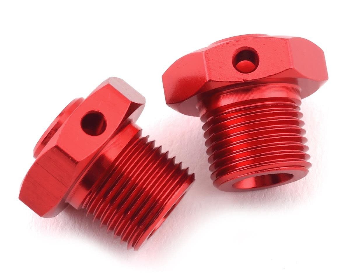 Arrma 17mm Aluminum Wheel Hex (Red) (2) #AR310904