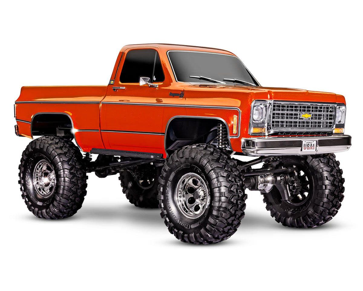 #92056-4-COPR Traxxas TRX-4 1/10 High Trail Edition RC Crawler w/'79 Chevy K10 Truck Body (Copper) &amp;/TQi 2.4GHz Radio