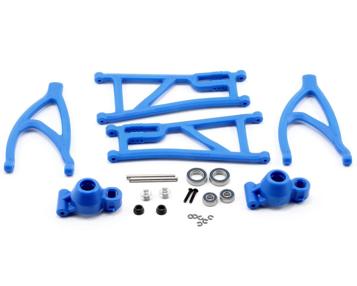 RPM Traxxas Revo True-Track Rear A-Arm Conversion Kit (Blue) #80565