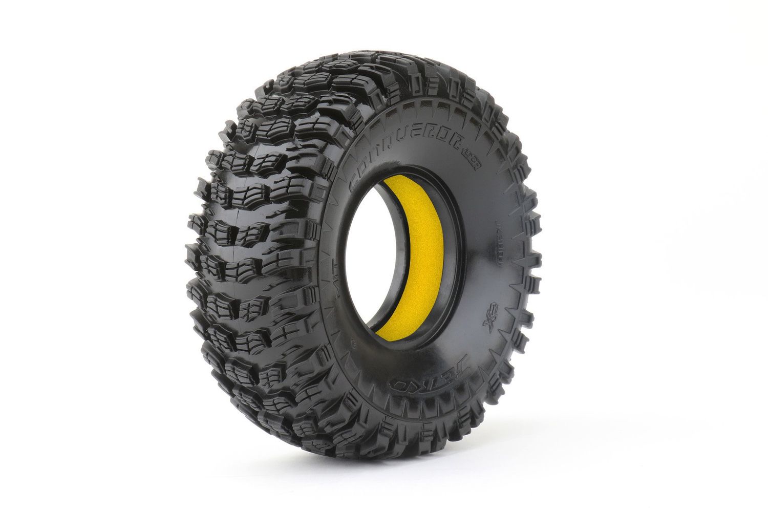 #JKO3001SS6212YL  Jetko Tires 1/10 1.9" Crawler Conqueror Tires, Super Soft, Yellow (2)