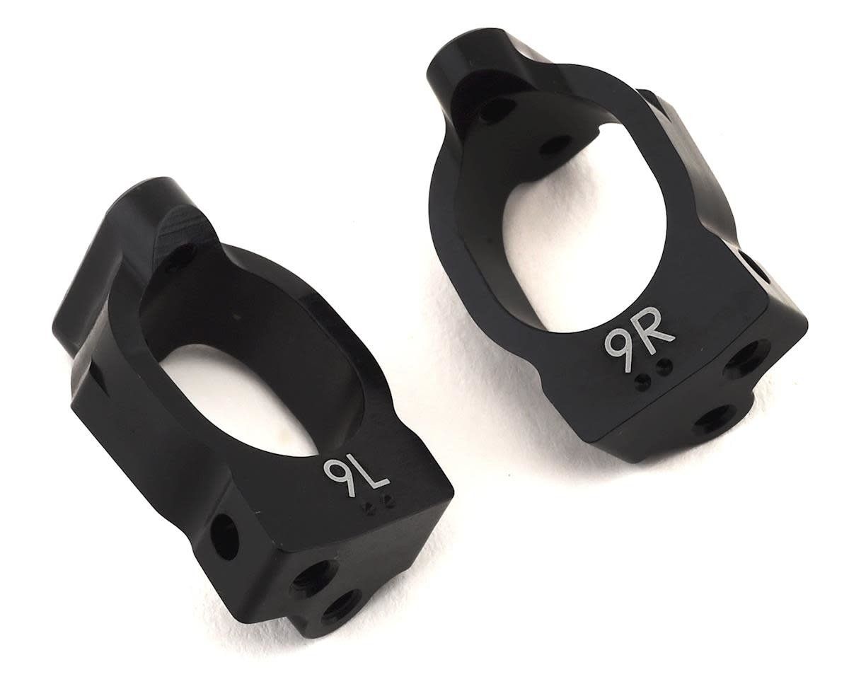 Team Associated B74 9° Aluminum Caster Block Set #92176