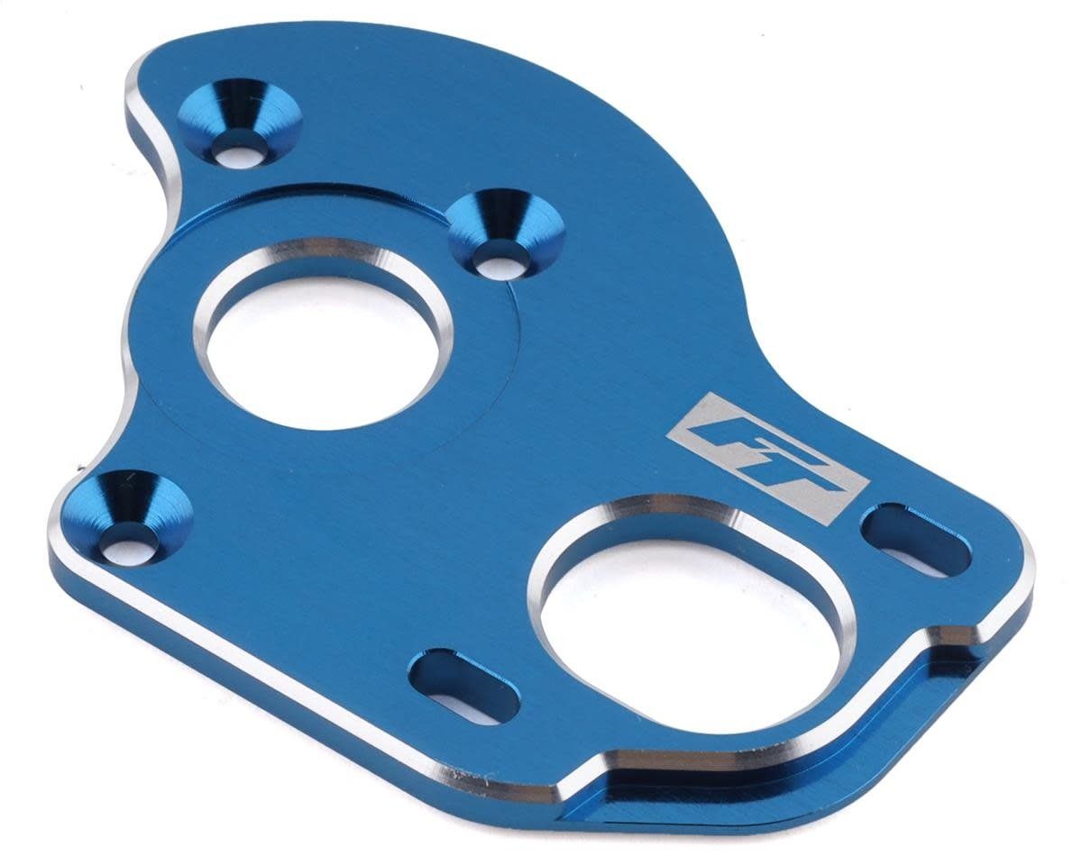 Team Associated RC10B6.1 Factory Team Laydown/Layback 3.5mm Motor Plate (Blue) #91907