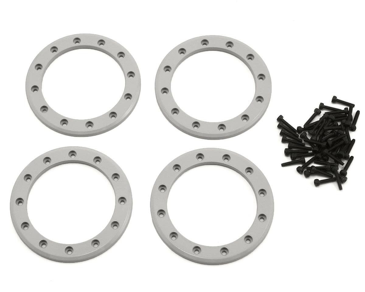 #8168 Traxxas Aluminum 2.2" Beadlock Rings (Satin) (4)