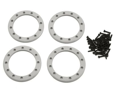 #8168 Traxxas Aluminum 2.2" Beadlock Rings (Satin) (4)