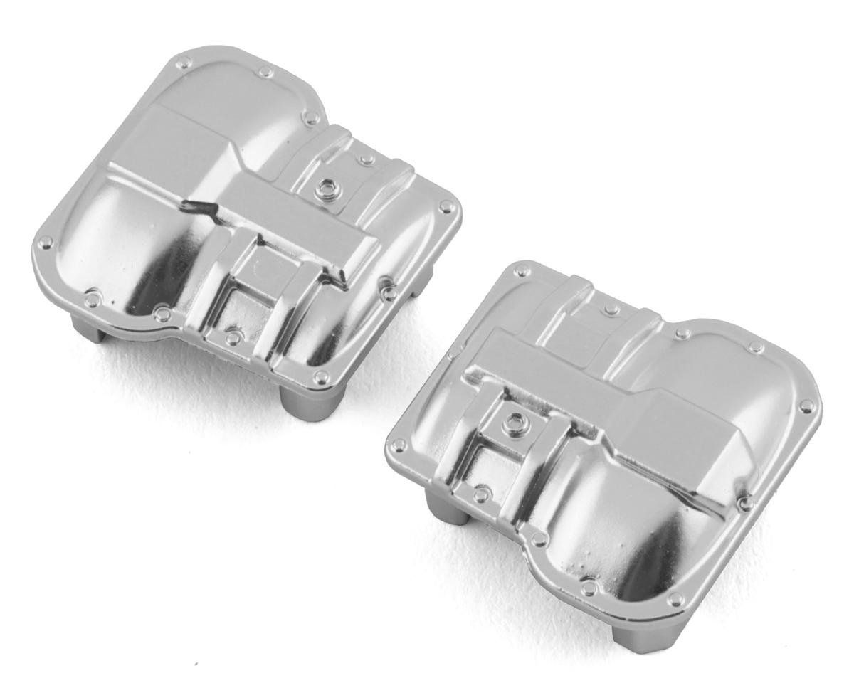 Traxxas TRX-4M Axle Cover (Chrome) (2) #9738-SATIN