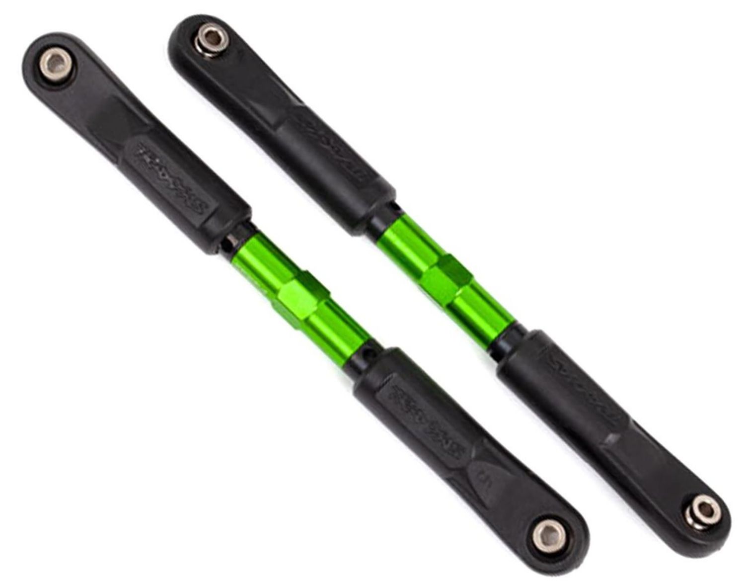 #9549G Traxxas Sledge Aluminum Toe Link Tubes (Green) (2)