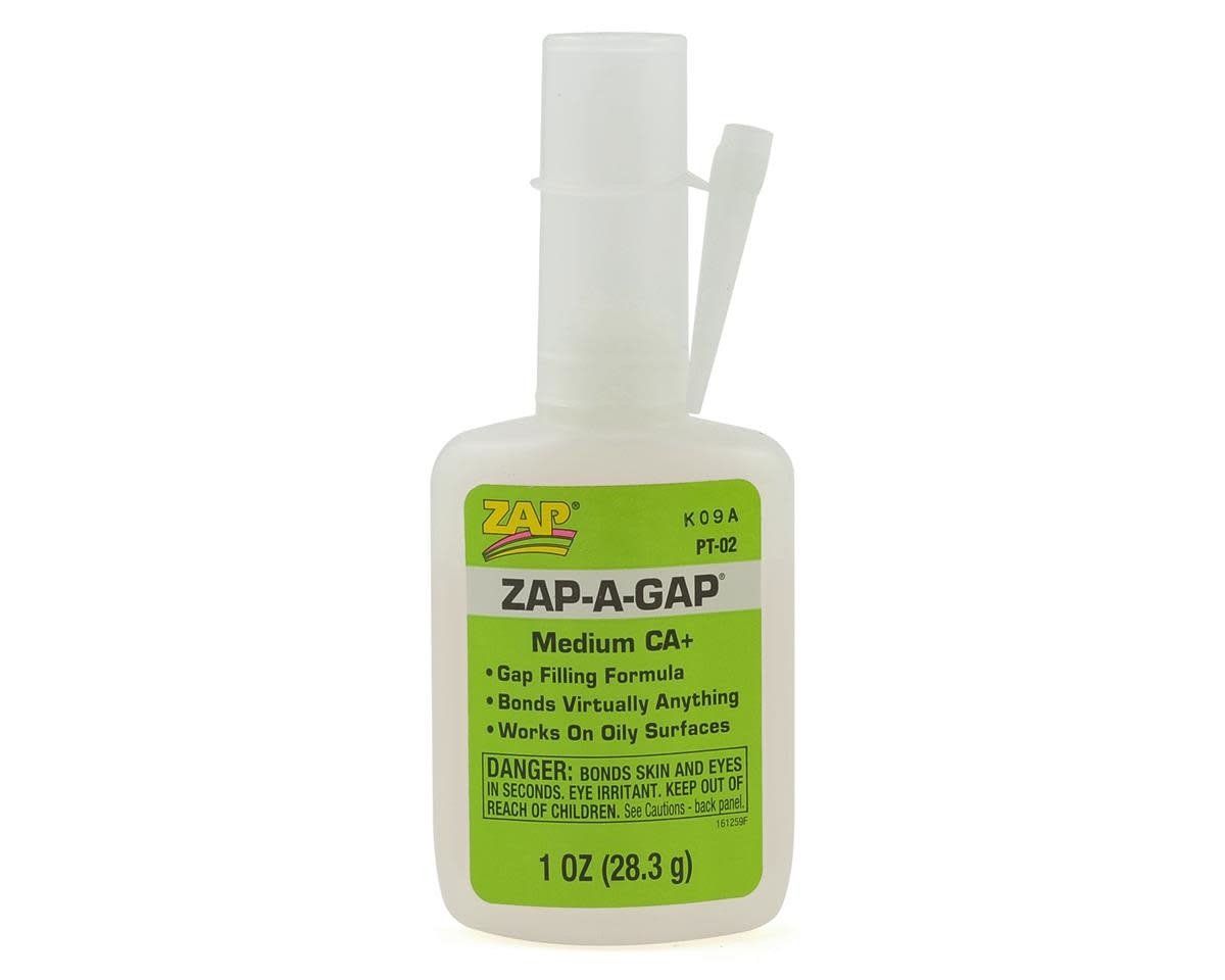 #PT-02 Pacer Technology Zap-A-Gap Medium CA+ Glue (1oz)