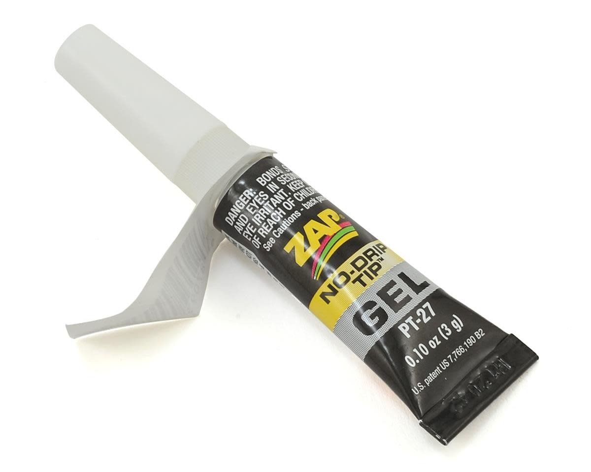 Pacer Technology Zap Gel Glue Tube (3g) #PT-27