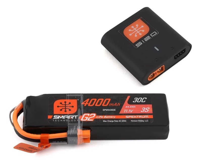 #SPMXPSA300 Spektrum RC Smart G2 Powerstage Air Bundle w/3S Smart LiPo Battery (4000mAh)