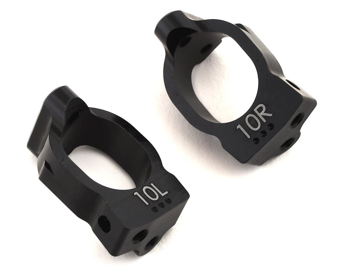 Team Associated B74 10° Aluminum Caster Block Set #92177