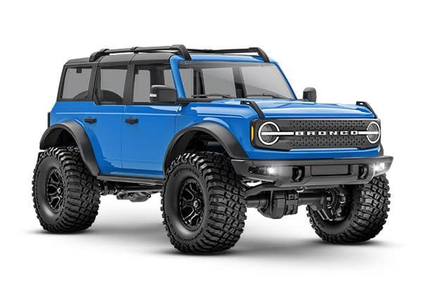 #97074-1-BLUE Traxxas TRX-4M 1/18 Electric Rock Crawler w/Ford Bronco Body (Blue) w/TQ 2.4GHz Radio