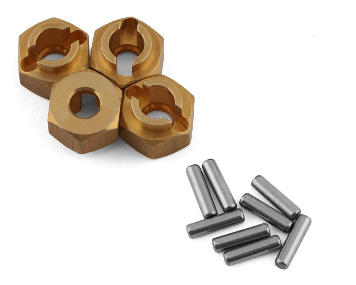 #9750X Traxxas TRX-4M Brass Wheel Hexes (4) (4g)