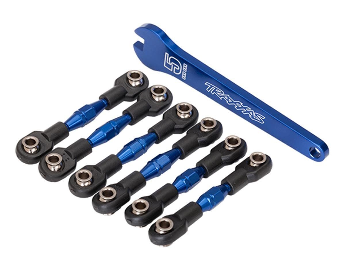 #8341X Traxxas 4-Tec 3.0/2.0 VXL Aluminum Turnbuckles (Blue)