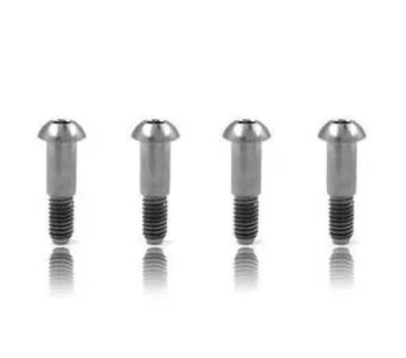 Klinik RC TLR 22-4/22 4.0/22T 4.0 Titanium King Pin/Caster Block Screw Set (4) #KRC-KPS22-4