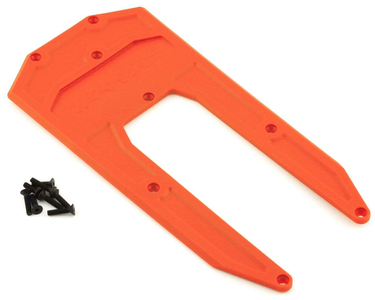 Traxxas Sledge Chassis Skidplate (Orange) #9623T