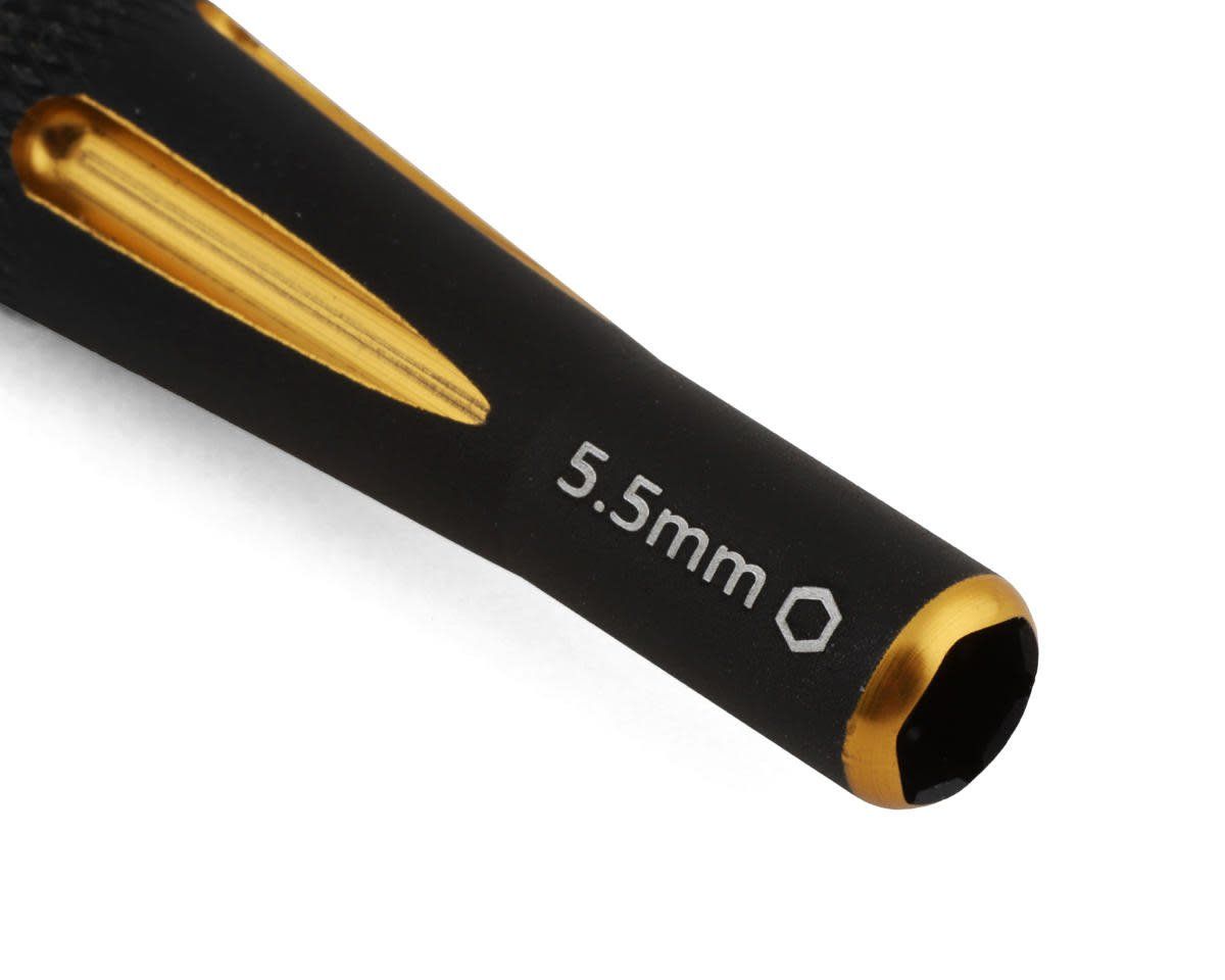 Samix FCX24 2-in-1 Hex Wrench/Nut Driver (Gold) (1.5mm Hex/5.5mm Nut) #SAMFCX24-SD15