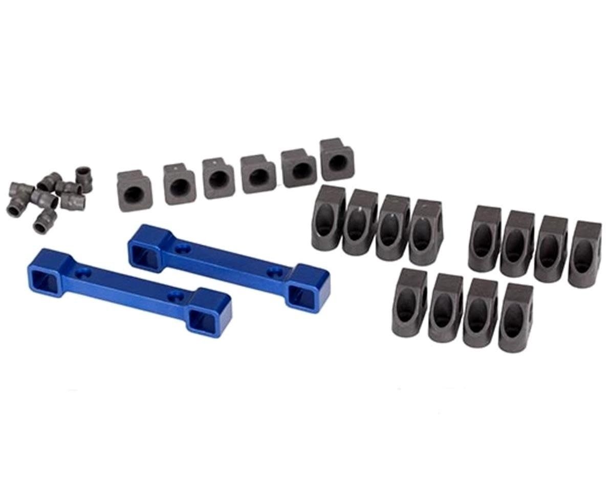 #8334X Traxxas 4-Tec 2.0/3.0 Aluminum Suspension Mounts (Blue)
