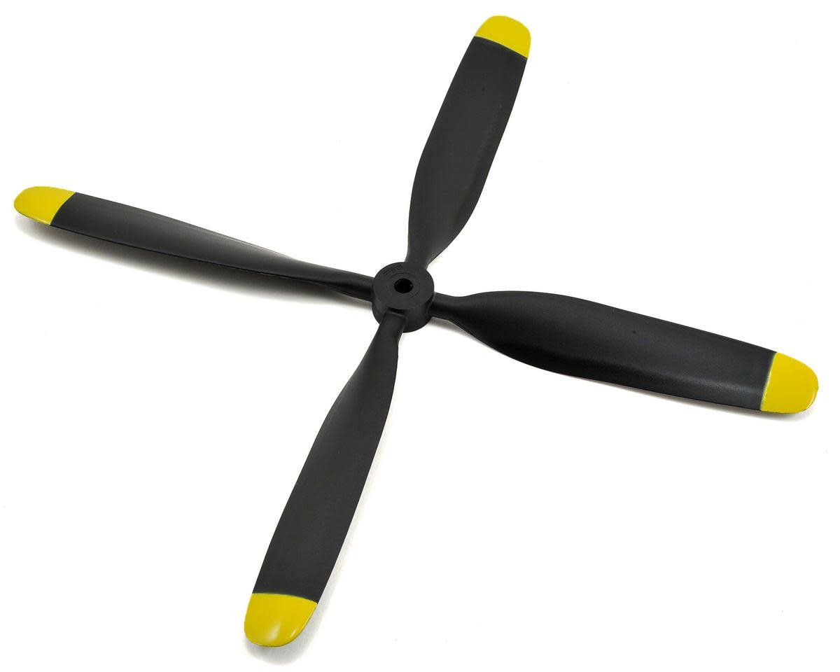 #EFLP105084BL E-flite P-51D Mustang 1.2m 10.5"x8" 4-Blade Propeller