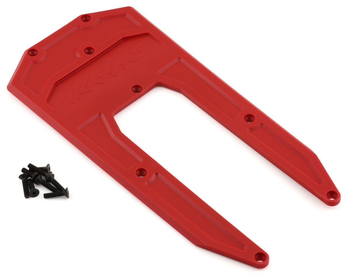 Traxxas Sledge Chassis Skidplate (Red) #9623R