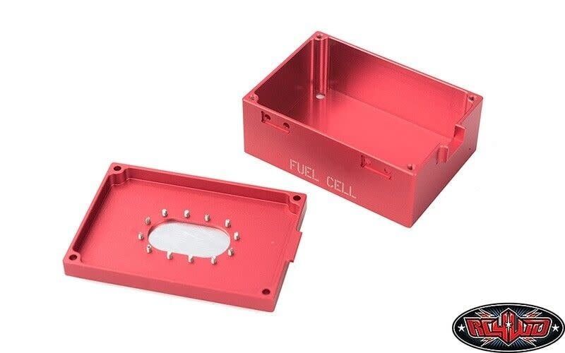 #Z-S1122 RC4WD Billet Aluminum Fuel Cell Radio Box (Red)