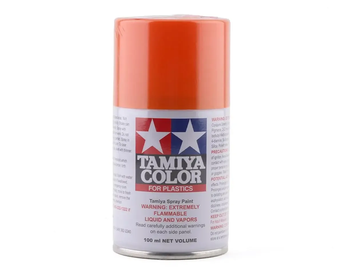 #85098 Tamiya TS-98 Pure Orange Lacquer Spray Paint (100ml)