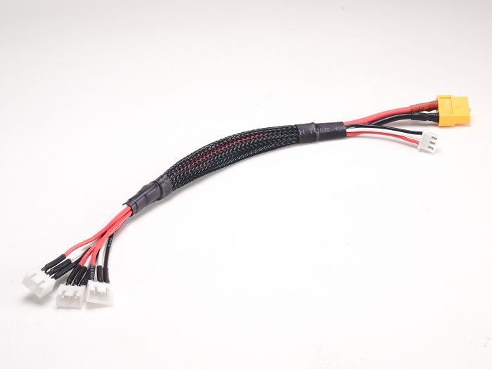 PN Racing XT60 Plug To XH Plug x3 Parallel Charging Cable #700259