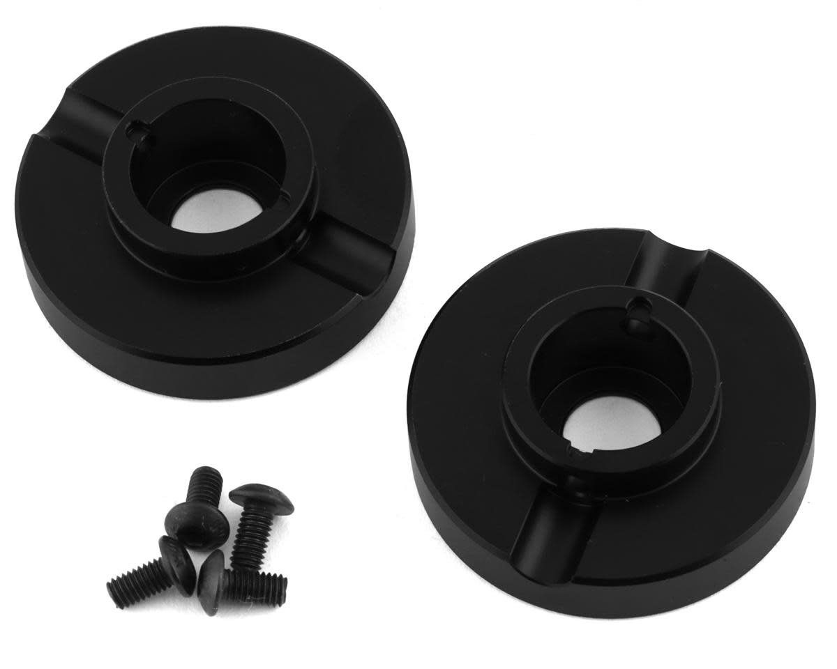 #SSD00556 SSD RC VS4-10 F10 Brass Rear Axle Weights (Black) (2) (104g)