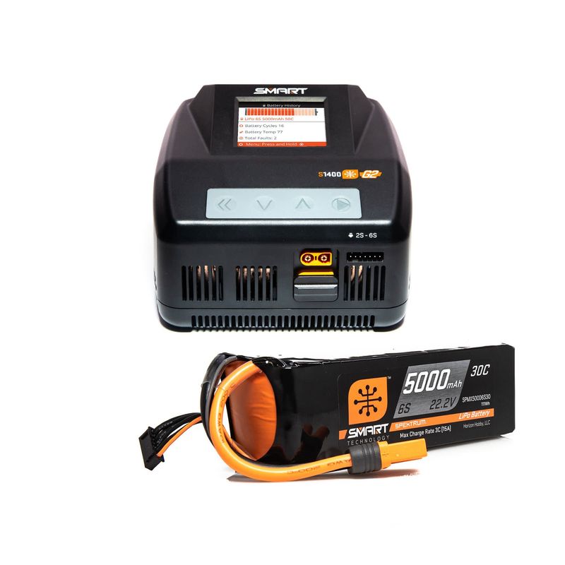 #SPMXPSA6 Spektrum RC Smart PowerStage 6S Air Bundle w/6S Smart LiPo Battery (5000mAh)