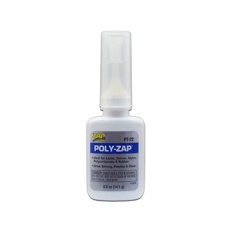 Pacer Technology Poly Zap Glue (0.5oz) #PT-22