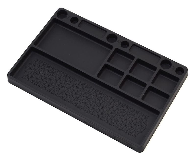 #2550-2 JConcepts Rubber Parts Tray (Black)