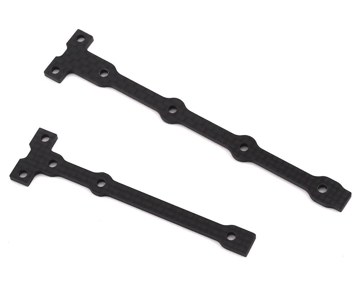 Team Associated B74.1 Factory Team 2.0mm Carbon Flex Chassis Brace Support Set #92283