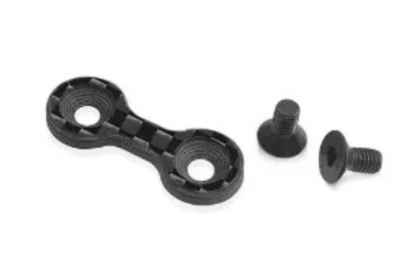 Klinik RC Team Associated B6.4/B6.4D Front Carbon Wing Button #KRC-FB64BUTTON