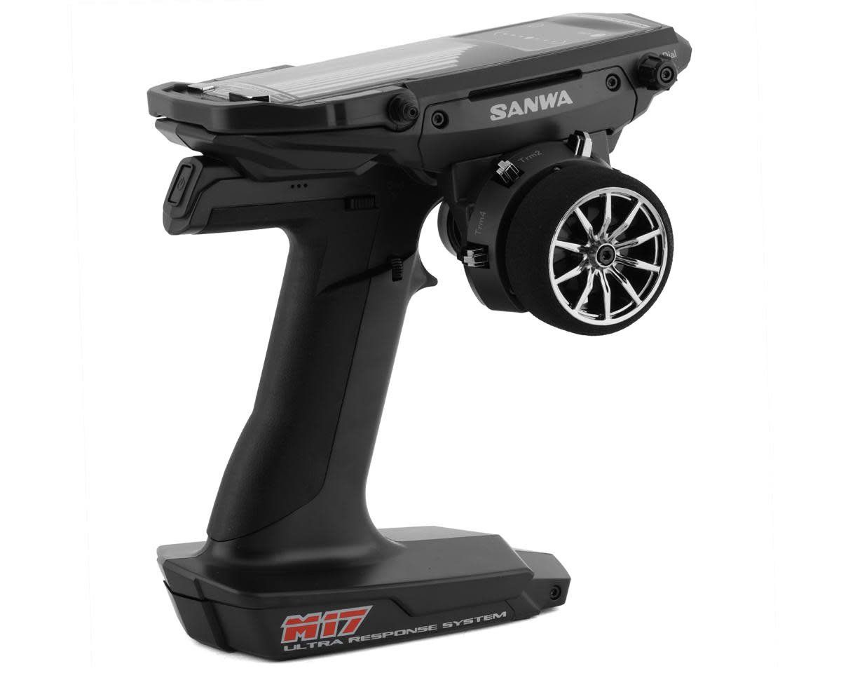 #101A32465A  Sanwa/Airtronics M17 FH5 4-Channel 2.4GHz Radio System w/RX-493 Receiver