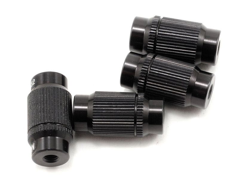 #108960  Hudy Aluminum 1/10 Off-Road Set-Up System Wheel Nuts (4)