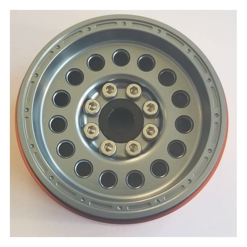 #KNKW90510  Team KNK 1.9 Titan 2 Beadlock Wheels (Gray)
