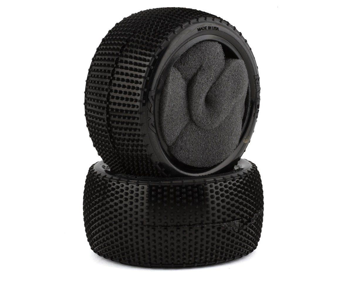 AKA Rivet Carpet 2.2" 1/10 Rear Buggy Tires (2) (Medium) #13135HR