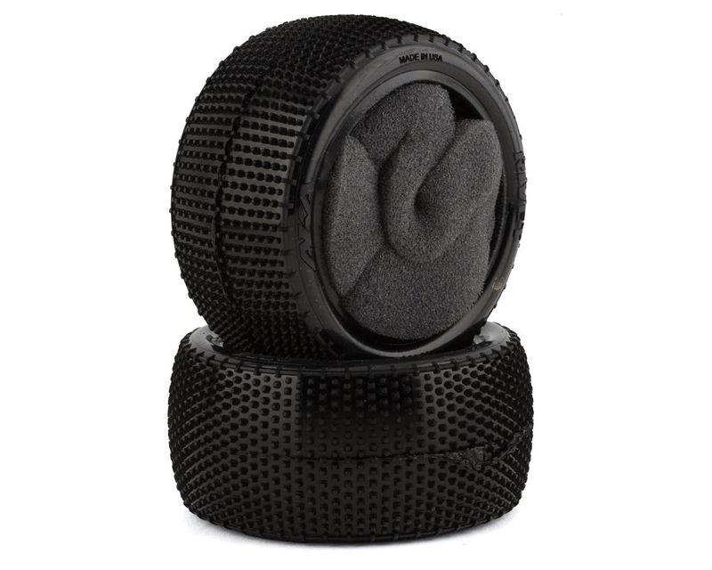 AKA Rivet Carpet 2.2" 1/10 Rear Buggy Tires (2) (Medium) #13135HR