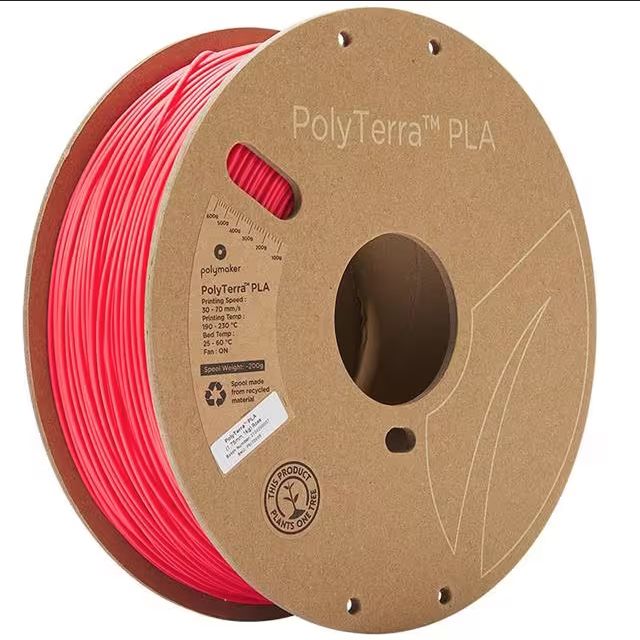 #PM70905  Polymaker PolyTerra™ PLA (1kg) (1.75mm, Rose)