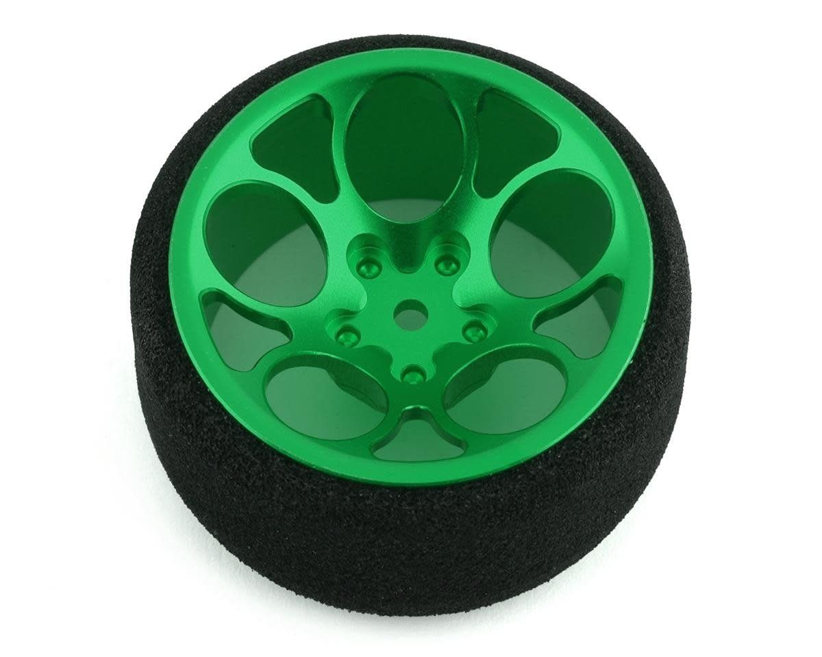 R-Design Sanwa M17/MT-44 Ultrawide 5 Hole Transmitter Steering Wheel (Green) #RDD4924