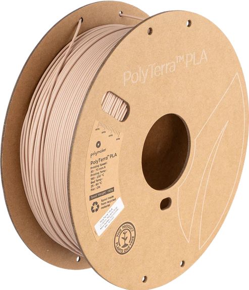 #PM70980  Polymaker PolyTerra™ PLA (1kg) (1.75mm, Army Beige)