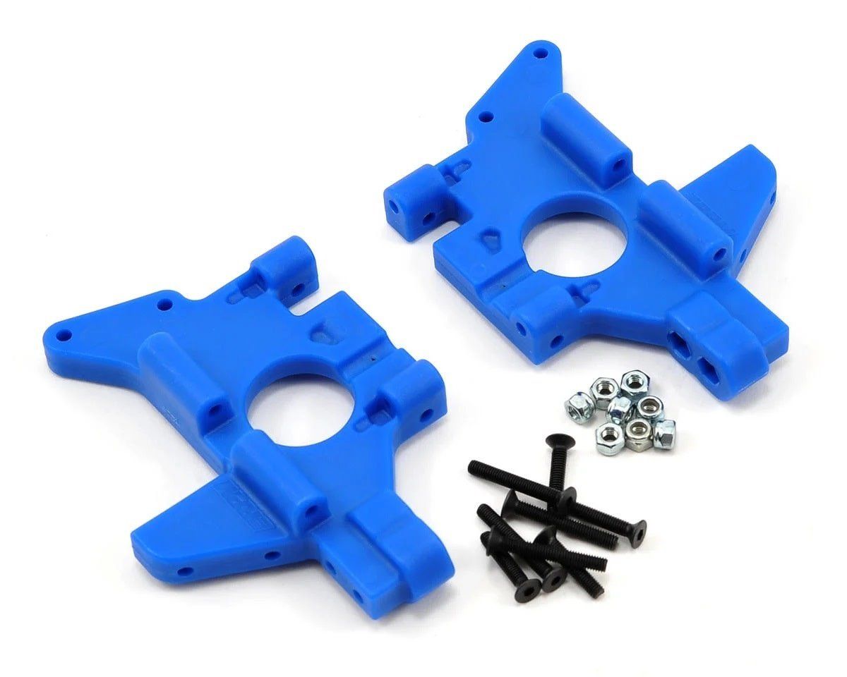 RPM Traxxas E-Maxx/T-Maxx Rear Bulkhead Set (Blue) #81075