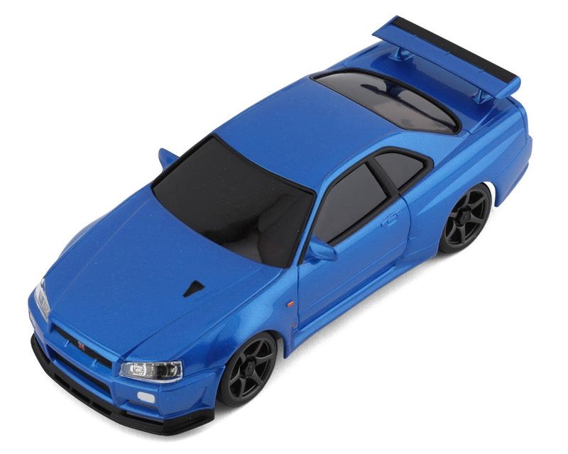 Kyosho MA-020 AWD Mini-Z ReadySet w/Skyline GT-R R34 (Metallic Blue) &amp; KT-531P 2.4GHz Radio #32629MB