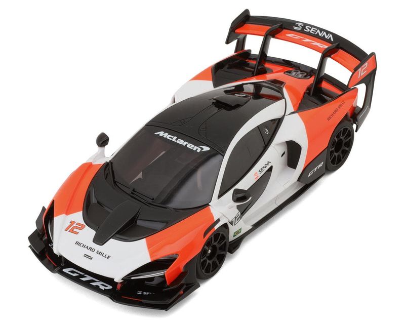 Kyosho MR-03 Mini-Z RWD ReadySet w/McLaren Senna GTR (White/Red) &amp; KT-531P 2.4GHz Transmitter #32340WR