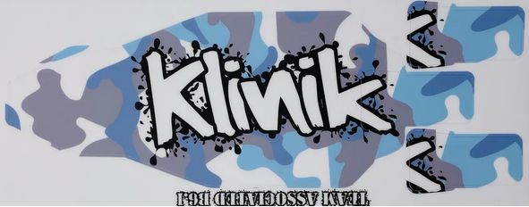 Klinik RC Associated B6.1/B6.2 Blue Camo 18mil Chassis Protector