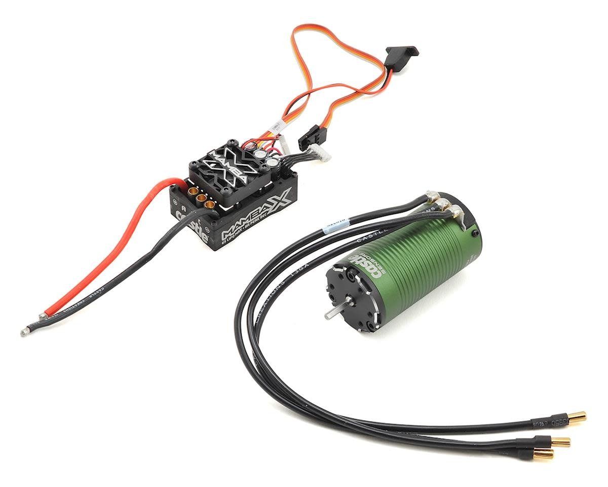 #010-0160-00 Castle Creations Mamba X SCT 1/10 Brushless Combo w/1415 Sensored Motor (2400kV)