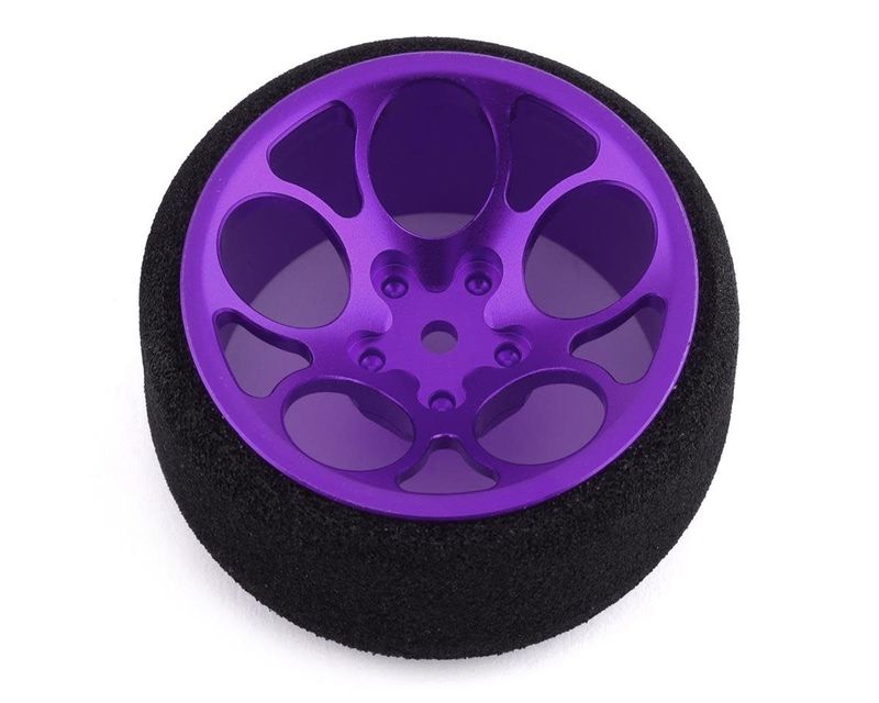 R-Design Sanwa M17/MT-44 Ultrawide 5-Hole Transmitter Steering Wheel (Purple) #RDD4927