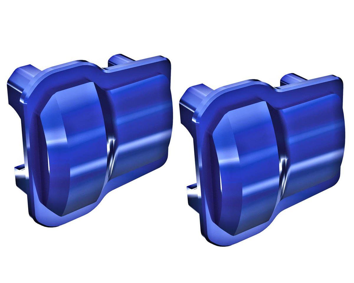 #9787-BLUE Traxxas Aluminum Axle Cover (Blue) (2) (TRX-4M)
