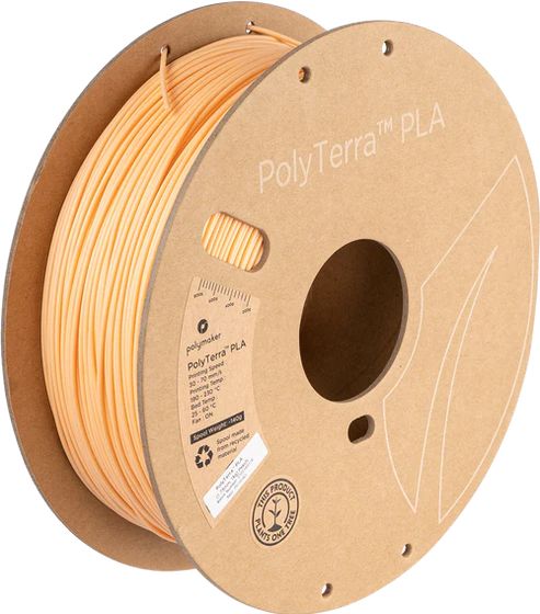 #PM70863  Polymaker PolyTerra™ PLA (1kg) (1.75mm, Peach)